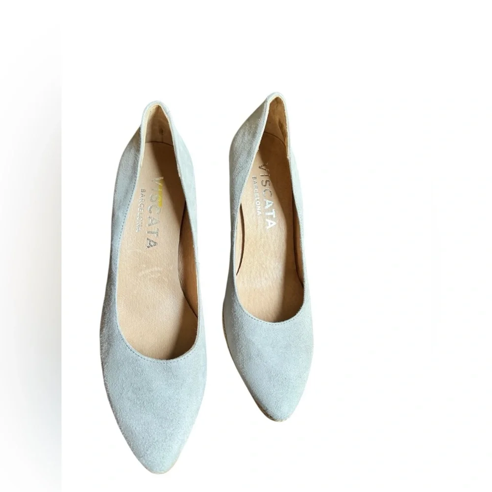 Viscata Barcelona Grey Espadrilles Made In Spain